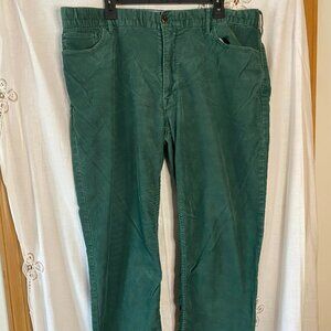 Polo Golf Ralph Lauren Golf Classic Fit Green Corduroy Men's Straight Leg Pants